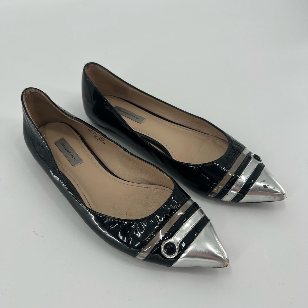 Classiques Entier Pointed Toe Leather Flats